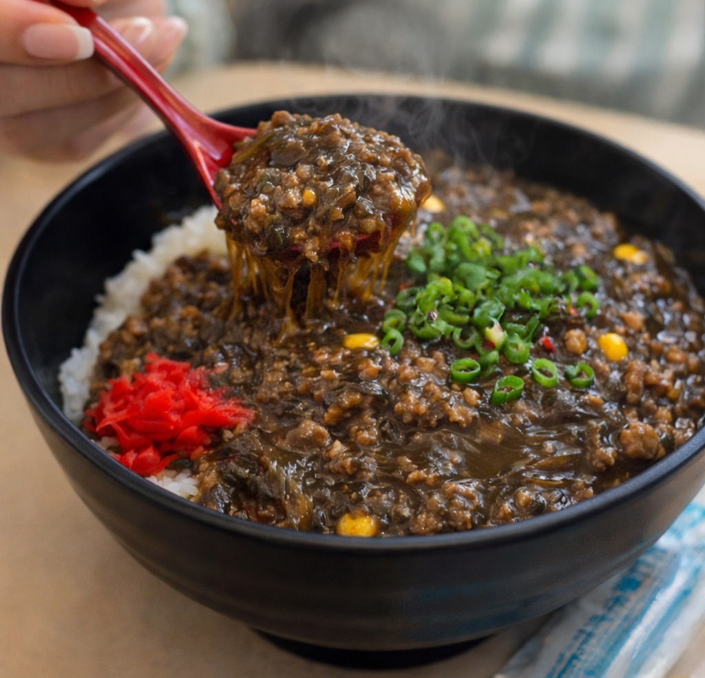 おんなの駅 もずく丼